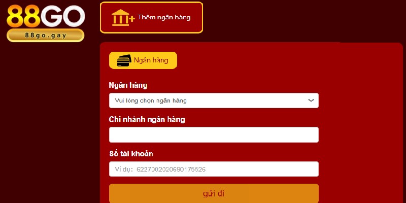 Xác thực rút tiền và chờ đợi tiền được cộng vào tài khoản